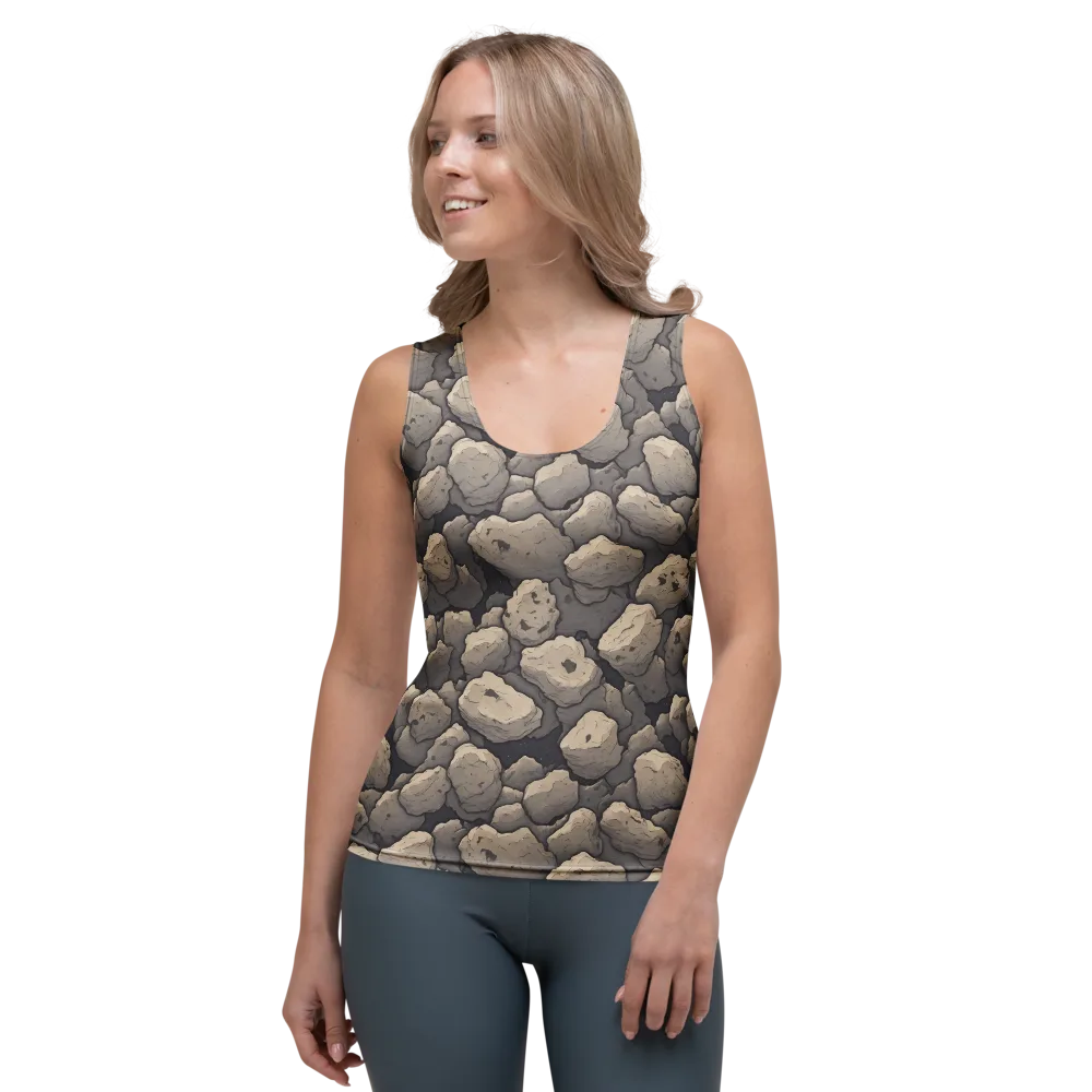 Moonstone Field on Women's Tank Top — Front