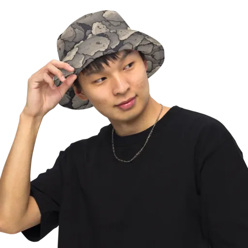 Moonstone Field on a Reversible Bucket Hat