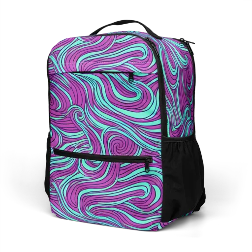 Neon Tidal on a Utility Backpack