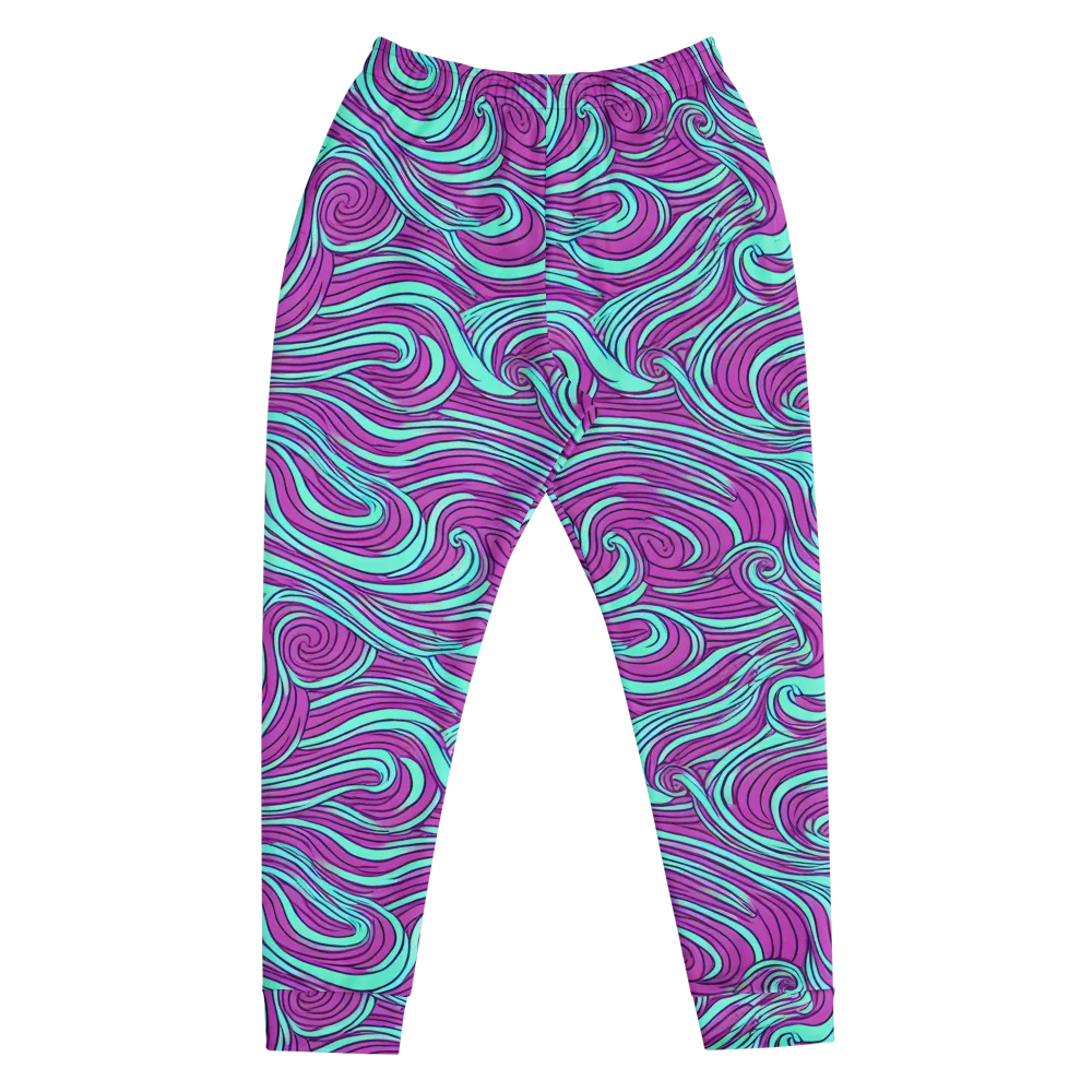 Neon Tidal on Men's Joggers — Front