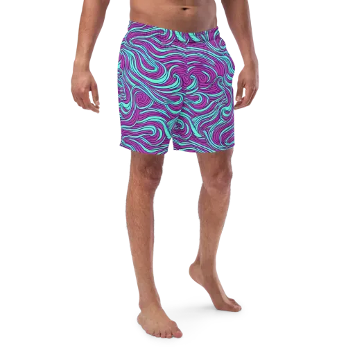 Neon Tidal on a Swim Trunks