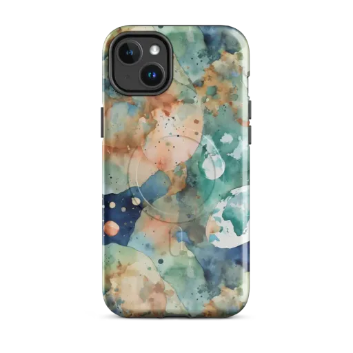 Celestial Watercolor on a MagSafe Tough Case for iPhone®