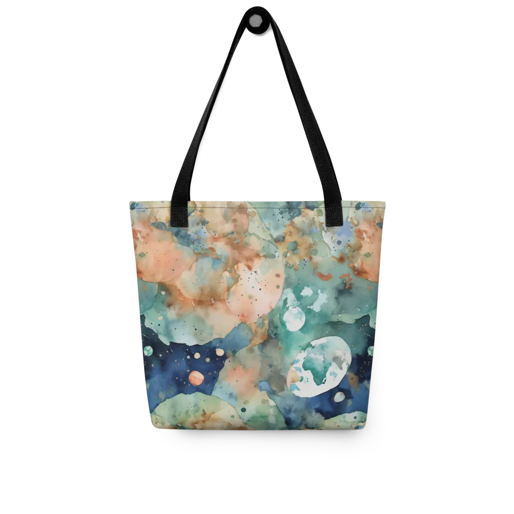 Celestial Watercolor on Tote Bag — Front