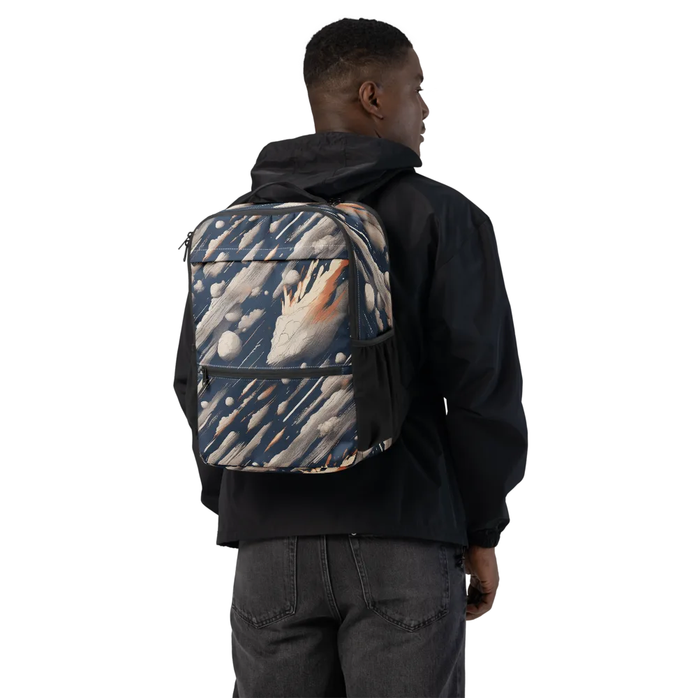 Comet Atelier on Utility Backpack — Back