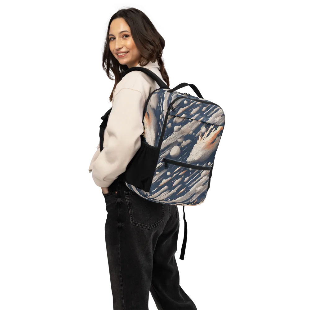 Comet Atelier on Utility Backpack — Back