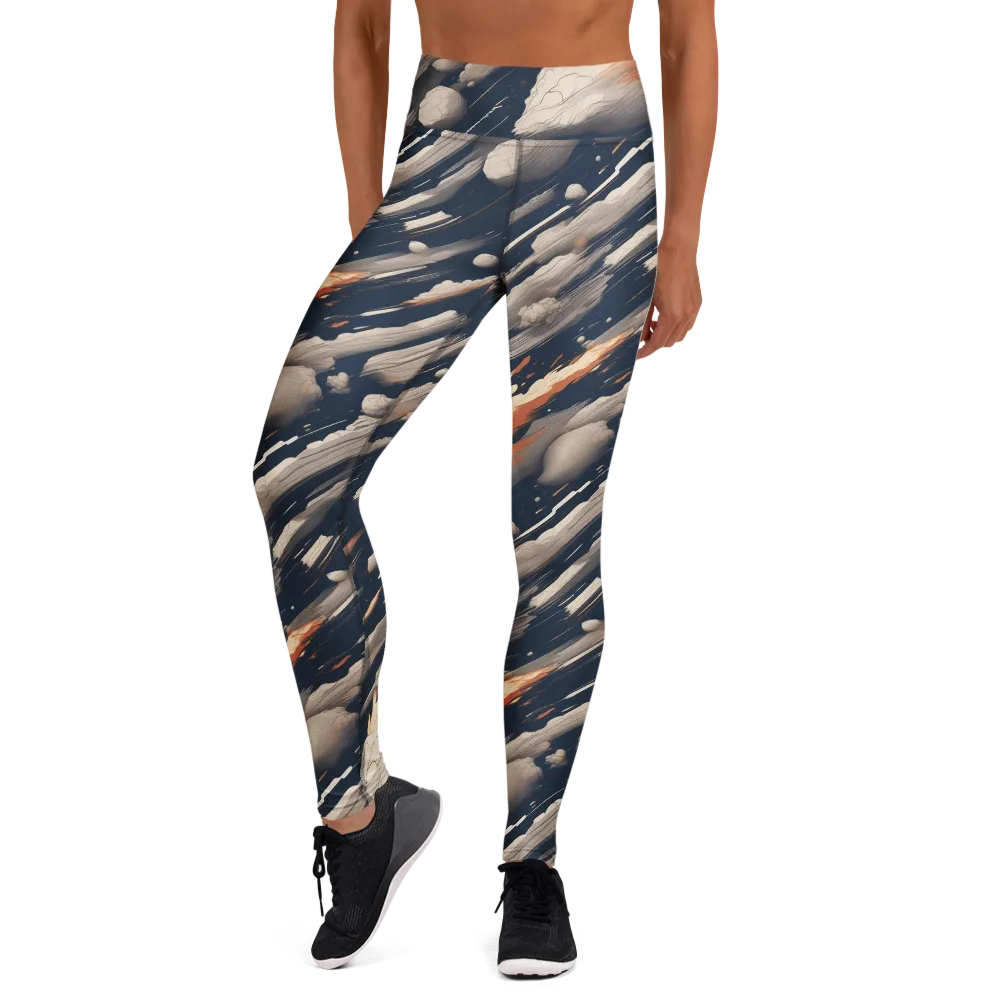 Comet Atelier on Yoga Leggings — Front