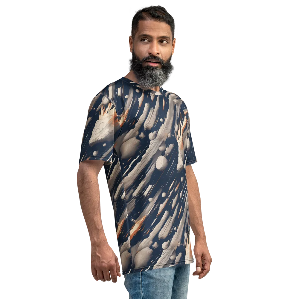 Comet Atelier on Men's Crew Neck T-Shirt — Right