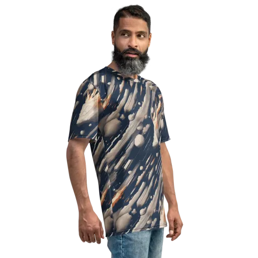 Comet Atelier on a Men's Crew Neck T-Shirt