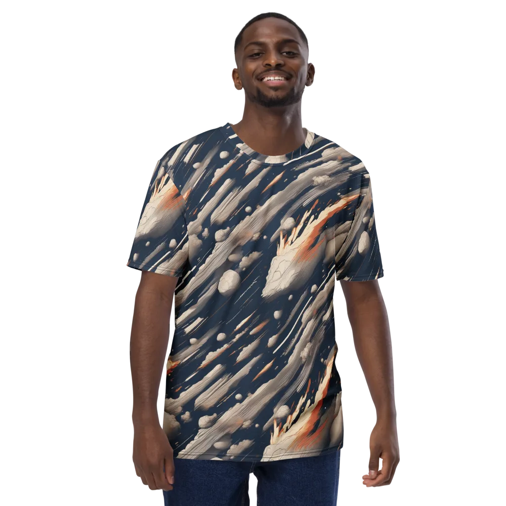 Comet Atelier on Men's Crew Neck T-Shirt — Front