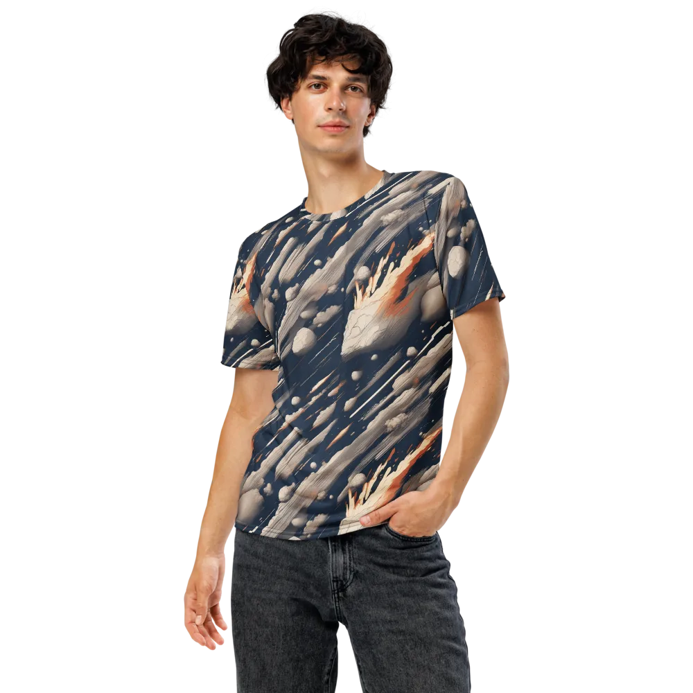 Comet Atelier on Men's Crew Neck T-Shirt — Front