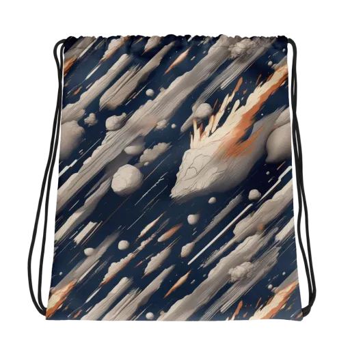 Comet Atelier on a Drawstring Bag