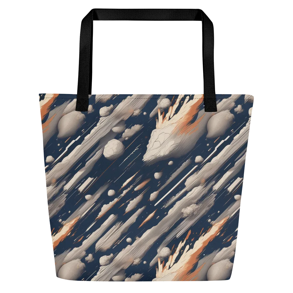 Comet Atelier on Large Tote Bag W/ Pocket — Front