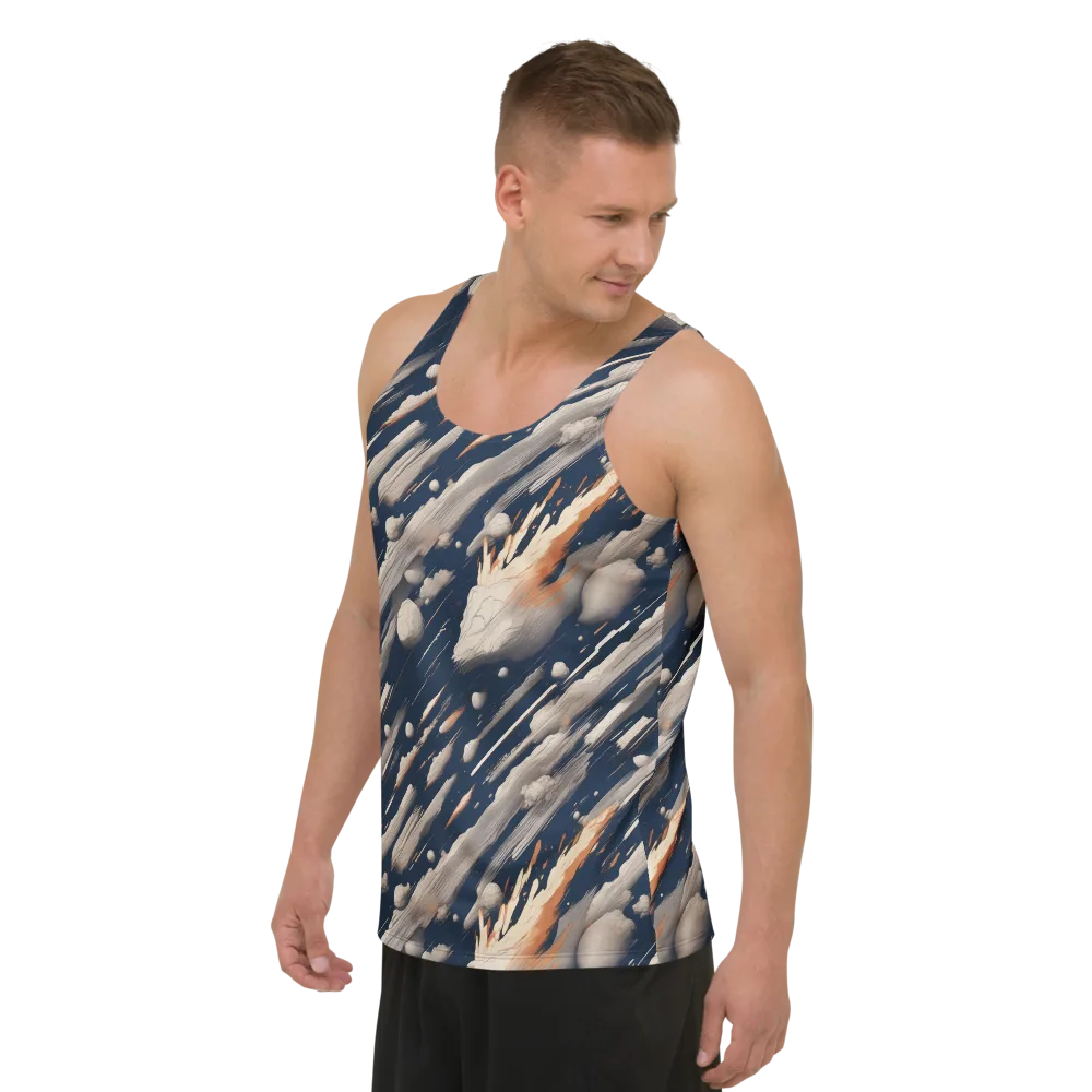 Comet Atelier on Men's Tank Top — Left Front