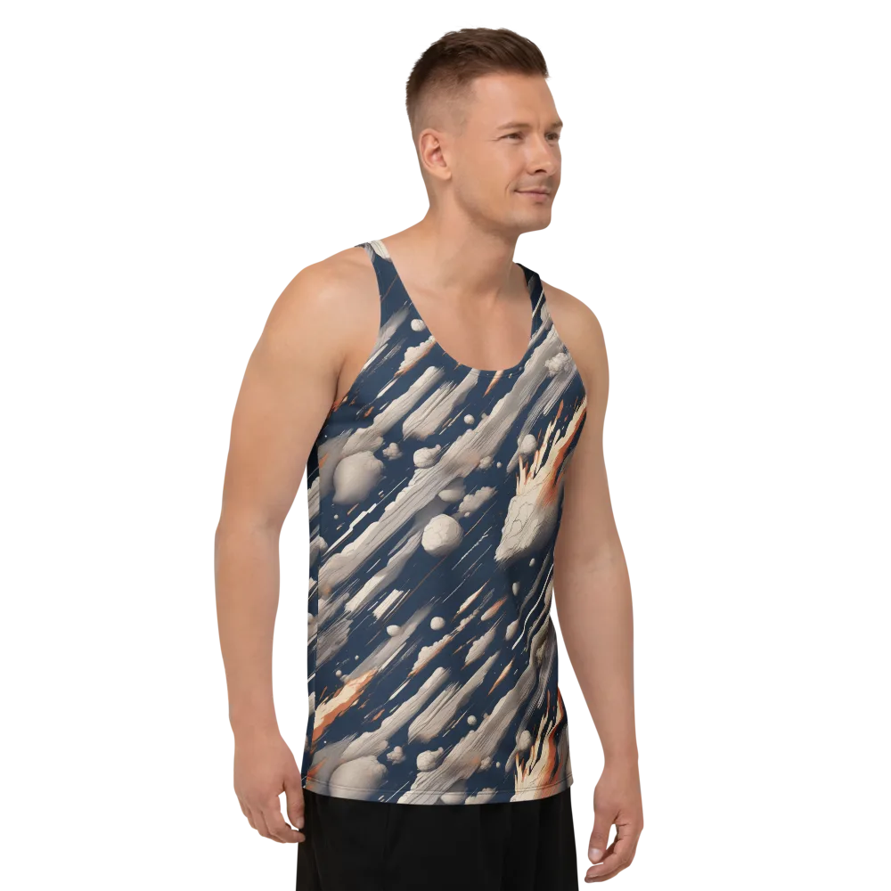 Comet Atelier on Men's Tank Top — Right Front