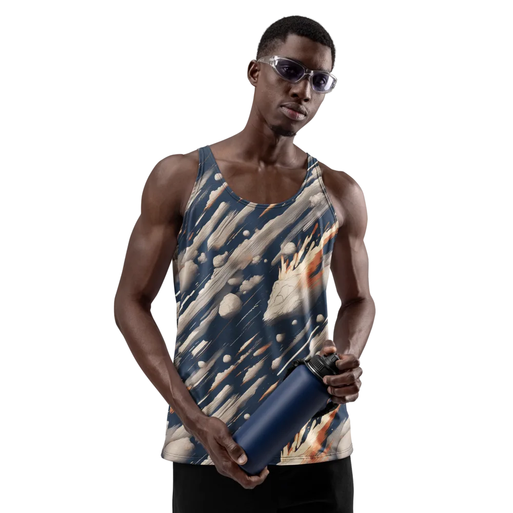 Comet Atelier on Men's Tank Top — Front