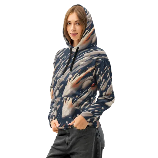 Comet Atelier on a Cotton Hoodie