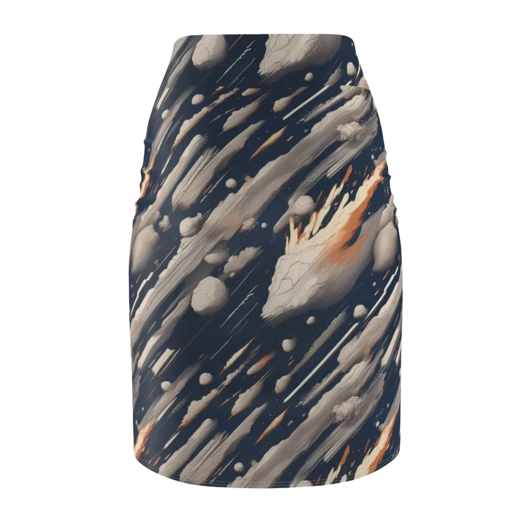Comet Atelier on Pencil Skirt — Back