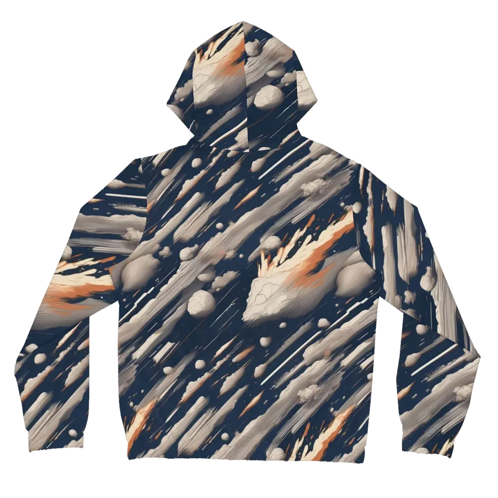 Comet Atelier on Women's Full-Zip Hoodie — Back