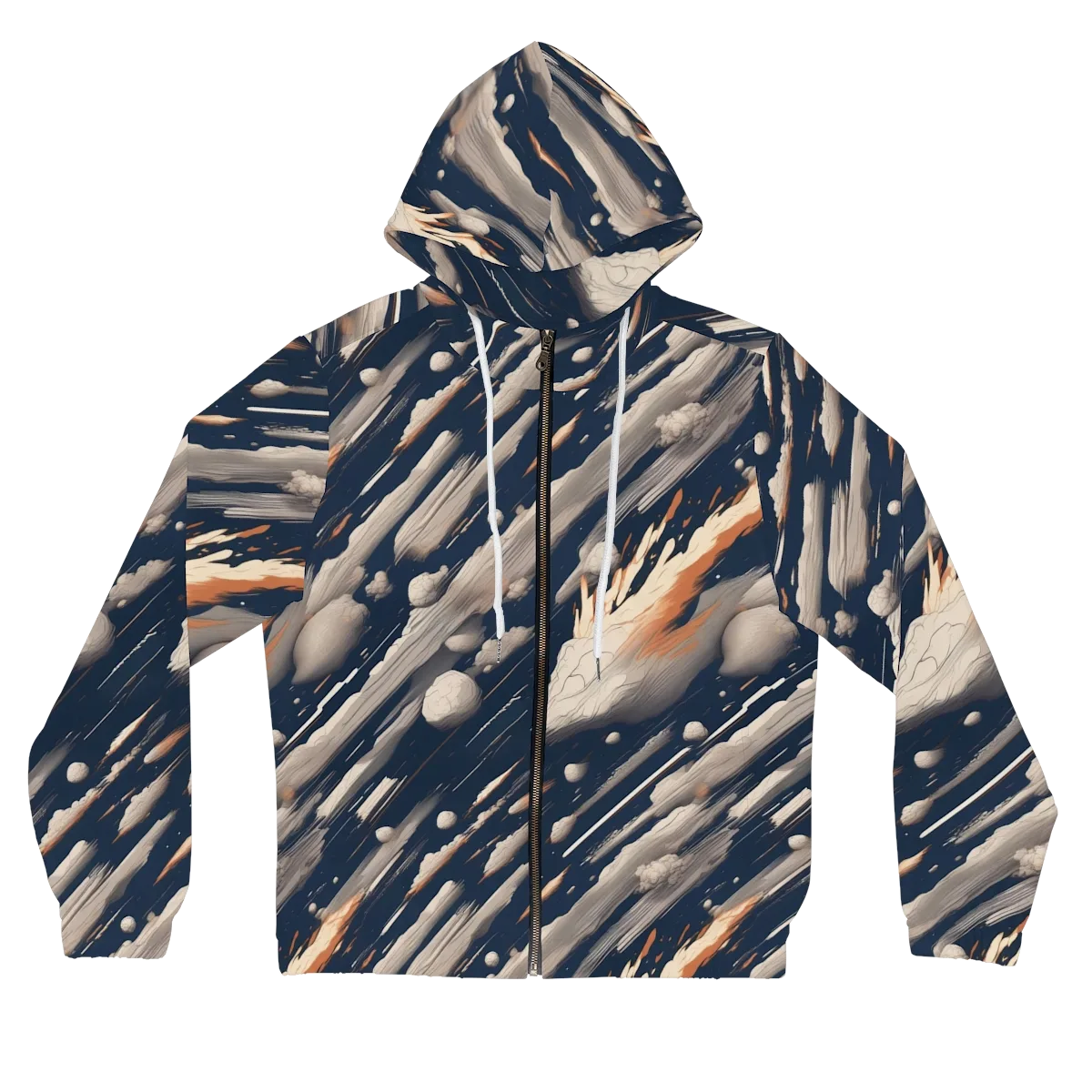 Comet Atelier on Women's Full-Zip Hoodie — Front