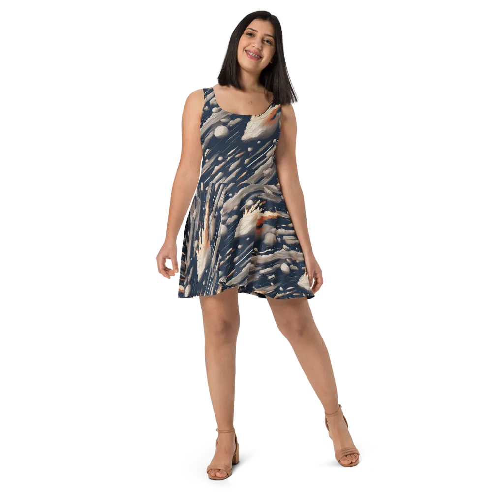 Comet Atelier on Skater Dress — Front