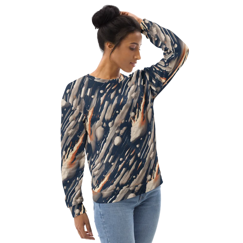 Comet Atelier on Sweatshirt — Right Front