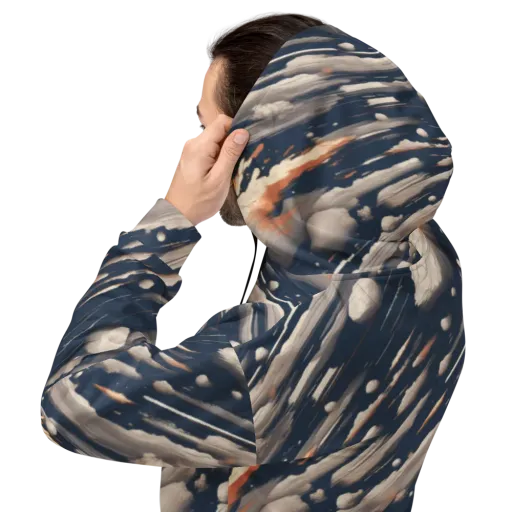 Comet Atelier on a Hoodie