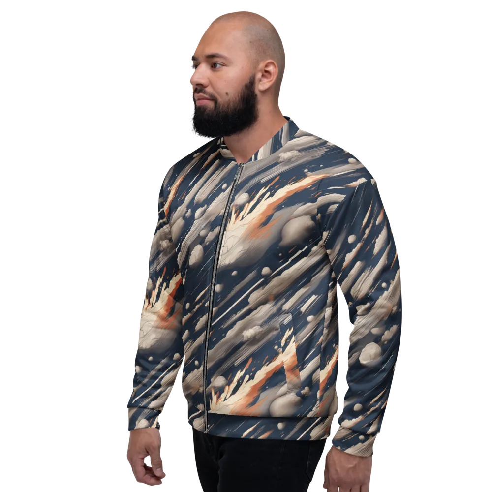 Comet Atelier on Bomber Jacket — Left