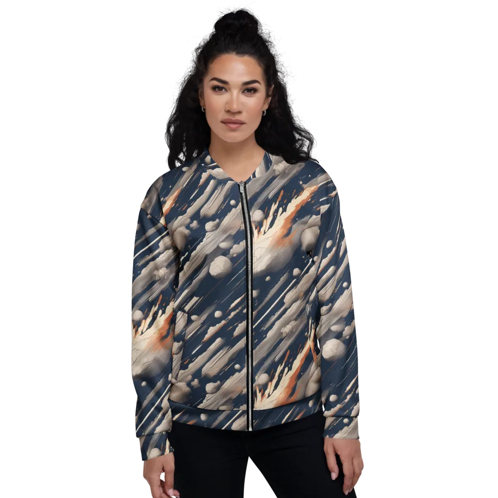 Comet Atelier on Bomber Jacket — Front