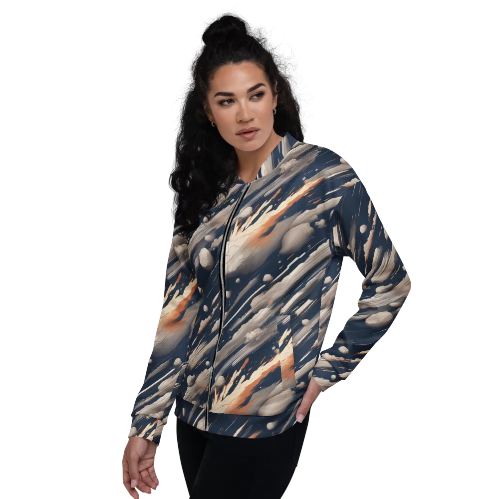 Comet Atelier on Bomber Jacket — Left