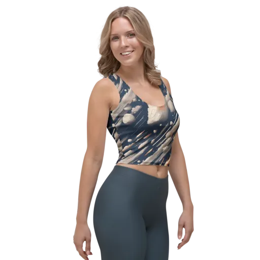 Comet Atelier on a Crop Top