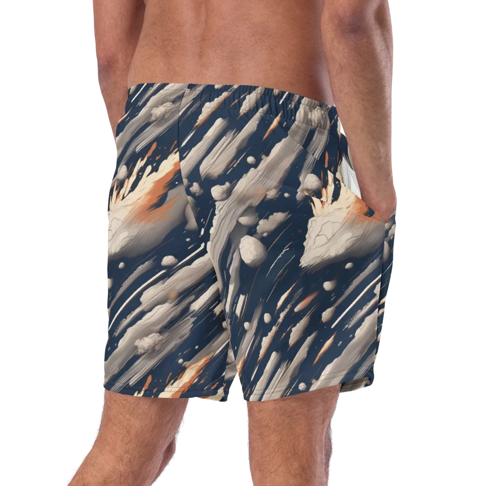Comet Atelier on Swim Trunks — Right Back