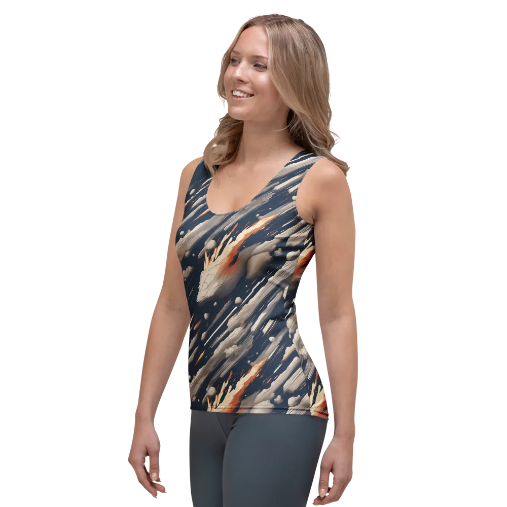 Comet Atelier on Women's Tank Top — Left Front
