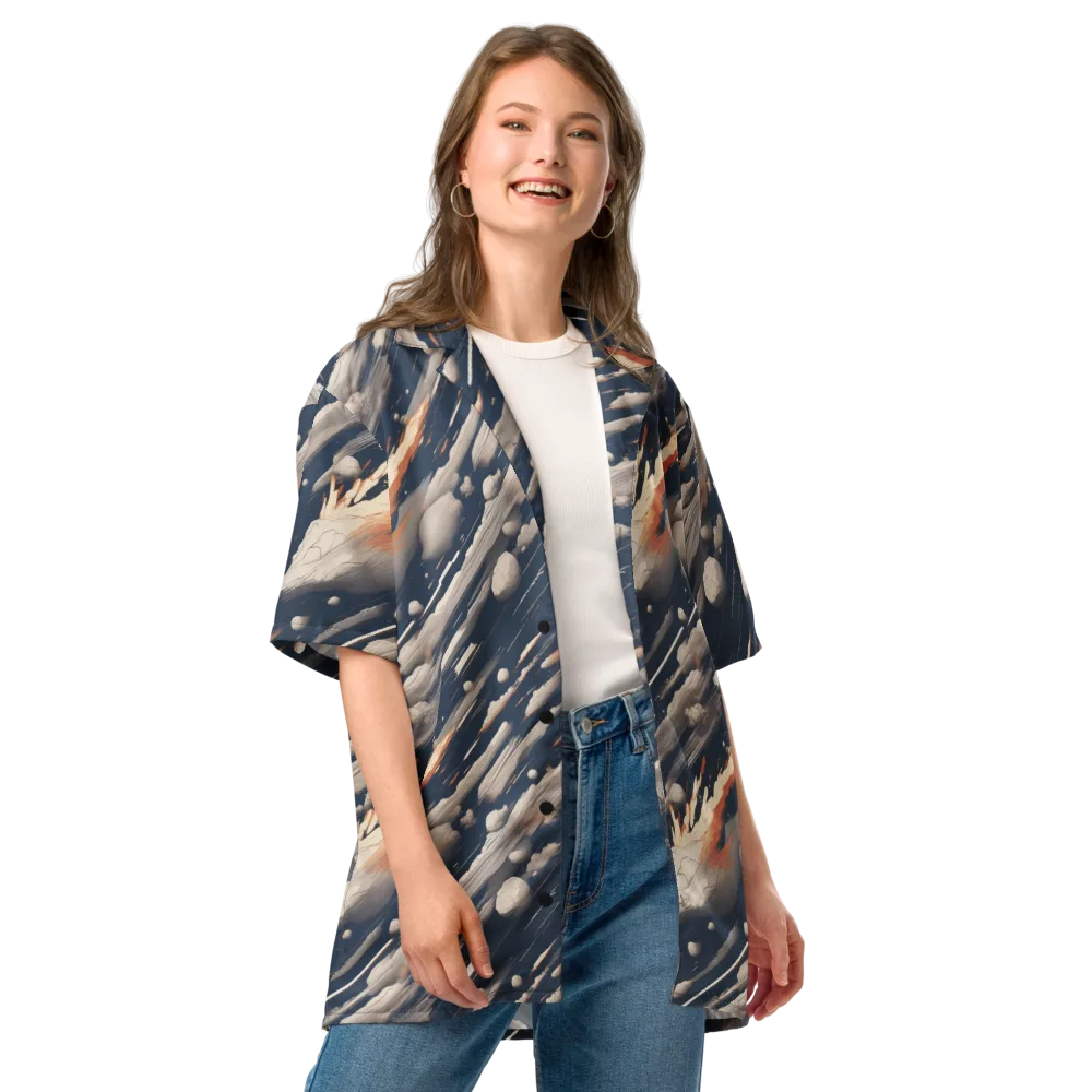 Comet Atelier on Button Shirt — Front