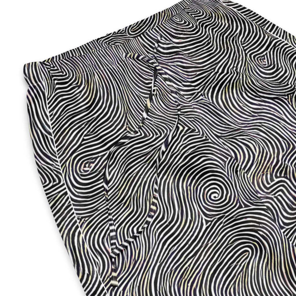 Noir Contours on Women's Pajama Pants — Product details