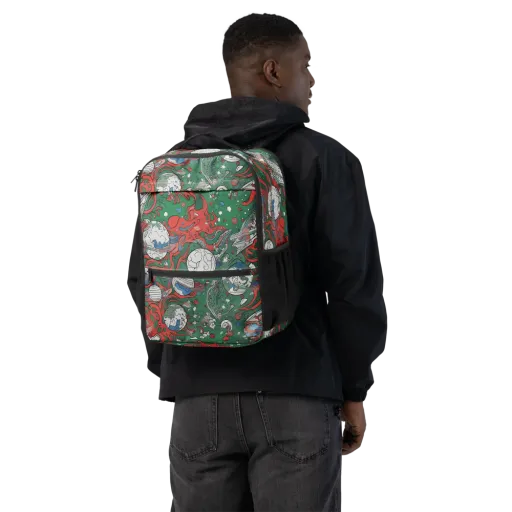 Cosmic Kraken on a Utility Backpack