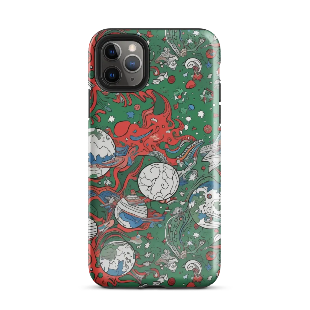Cosmic Kraken on Tough Case for iPhone® — Front
