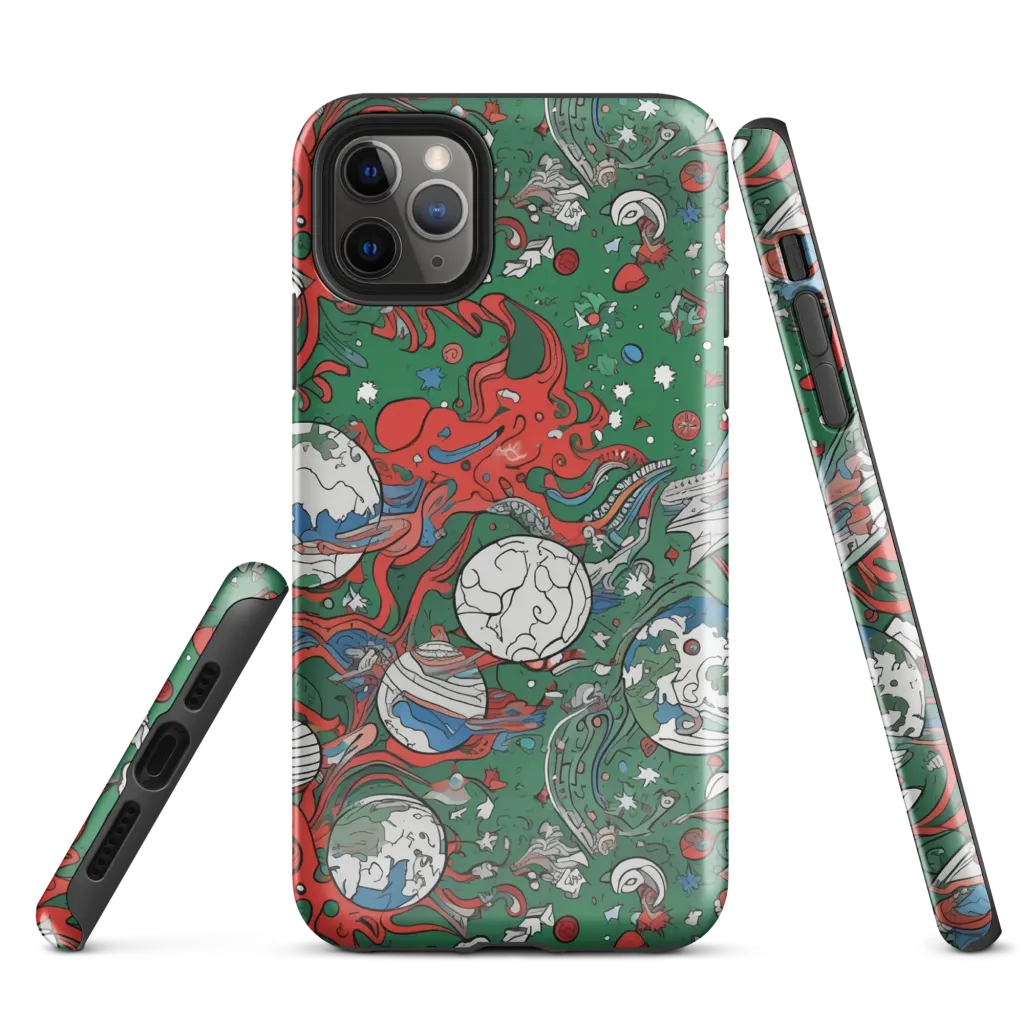 Cosmic Kraken on Tough Case for iPhone® — Front