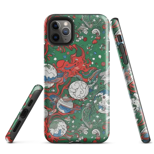 Cosmic Kraken on a Tough Case for iPhone®