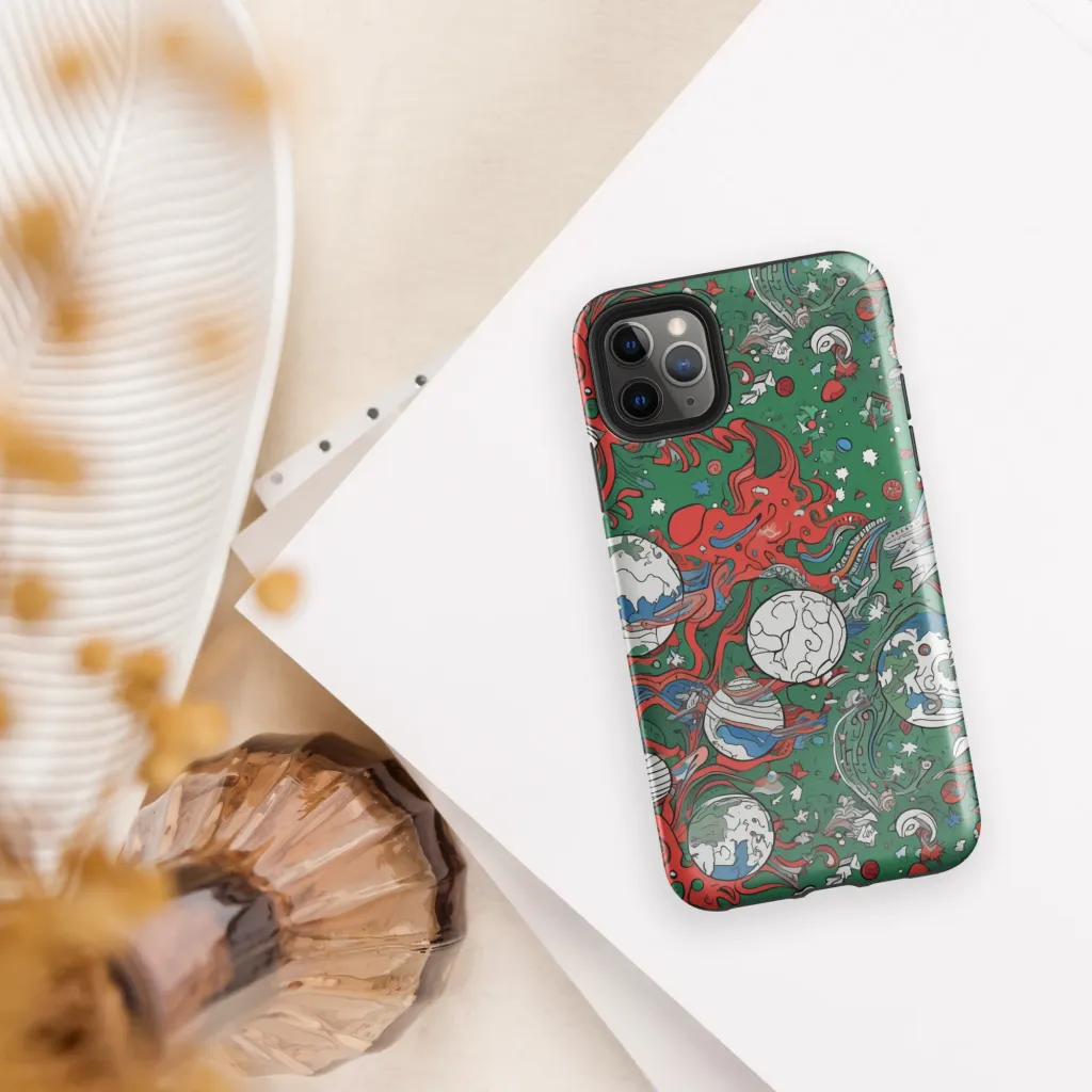 Cosmic Kraken on Tough Case for iPhone® — Front