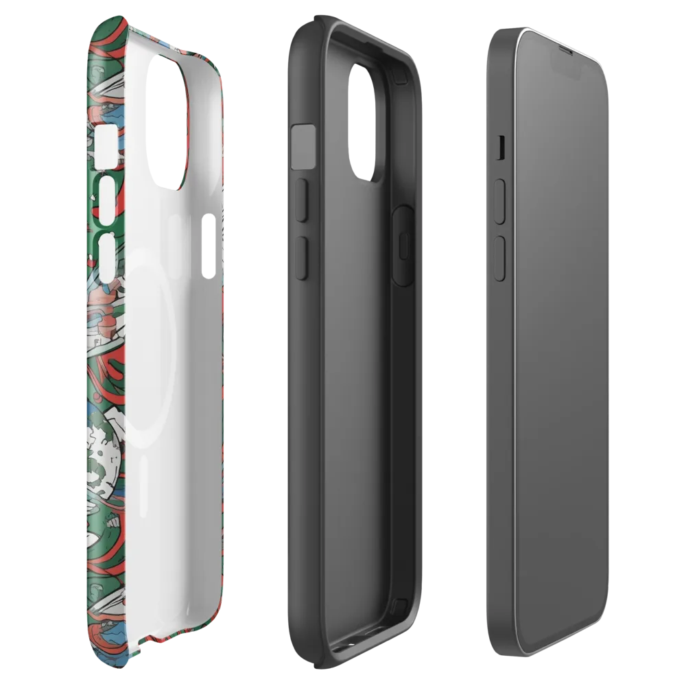 Cosmic Kraken on MagSafe Tough Case for iPhone® — Front