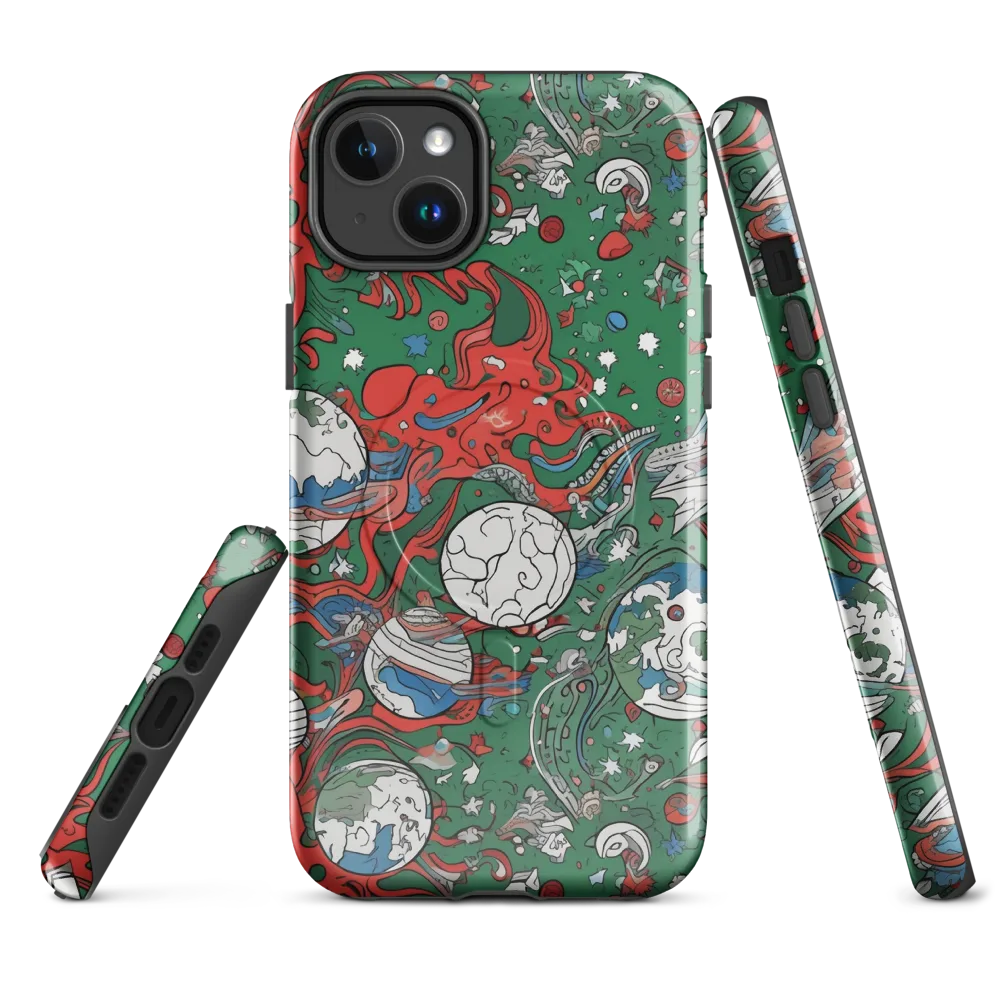 Cosmic Kraken on MagSafe Tough Case for iPhone® — Front