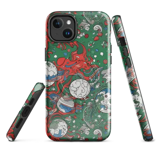 Cosmic Kraken on a MagSafe Tough Case for iPhone®