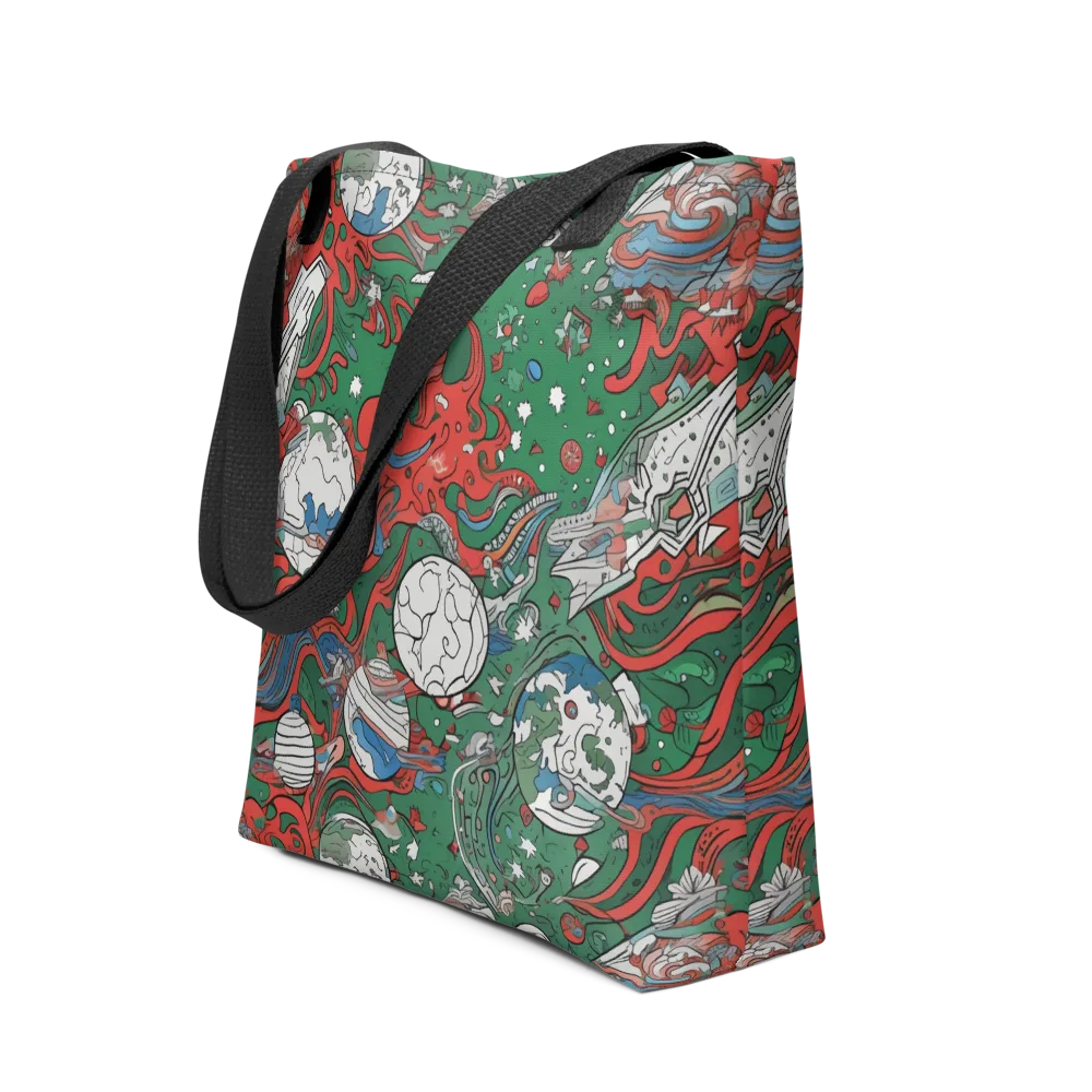 Cosmic Kraken on Tote Bag — Front