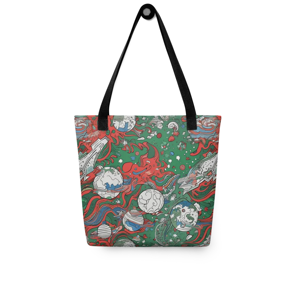 Cosmic Kraken on Tote Bag — Front