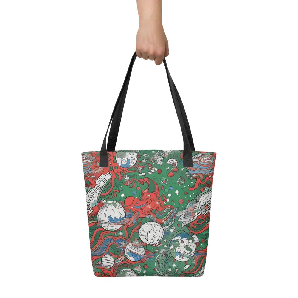 Cosmic Kraken on Tote Bag — Front