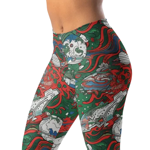 Cosmic Kraken on a Leggings