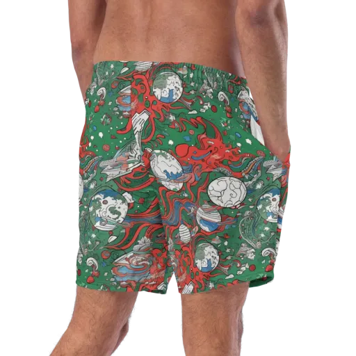 Cosmic Kraken on a Swim Trunks