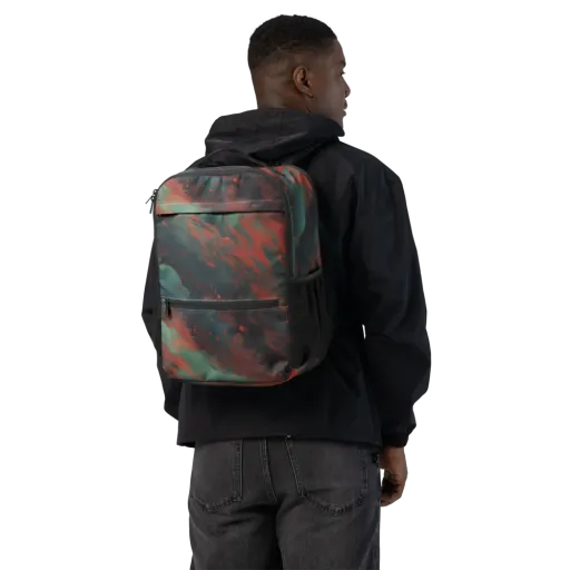 Verdigris Rush on a Utility Backpack