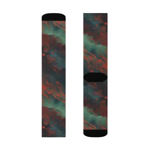Verdigris Rush on a Socks