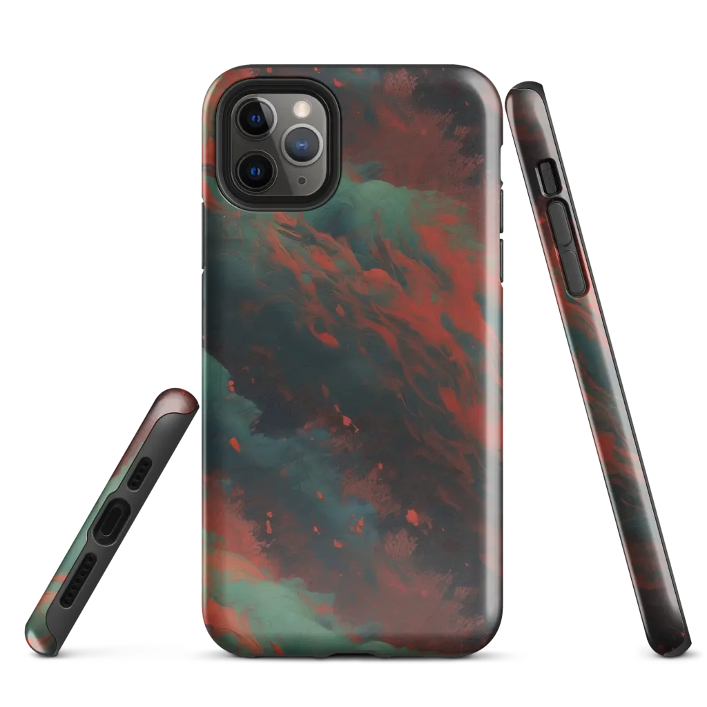 Verdigris Rush on Tough Case for iPhone® — Front
